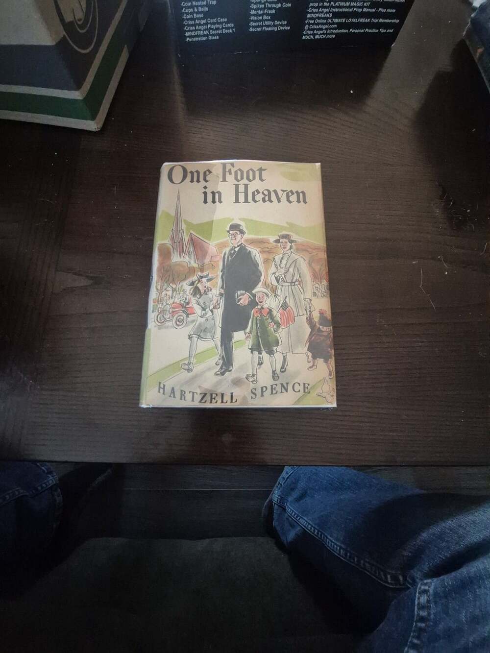 Grosset & Dunlap One Foot in Heaven Hardcover Book